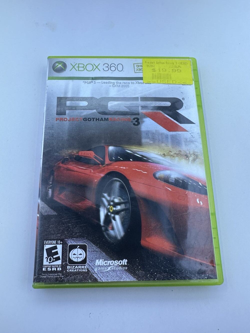 Project Gotham Racing 3 PGR Microsoft Xbox 360 CIB COMPLETE Vintage Gaming